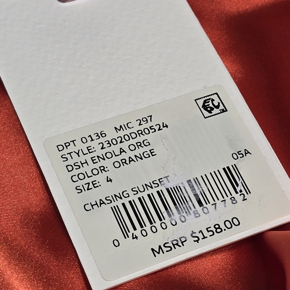 🤩Host Pick❤️NWT Alex Marie Enola Surplice Wrap Dress Women's Size 4 - Picture 6 of 11